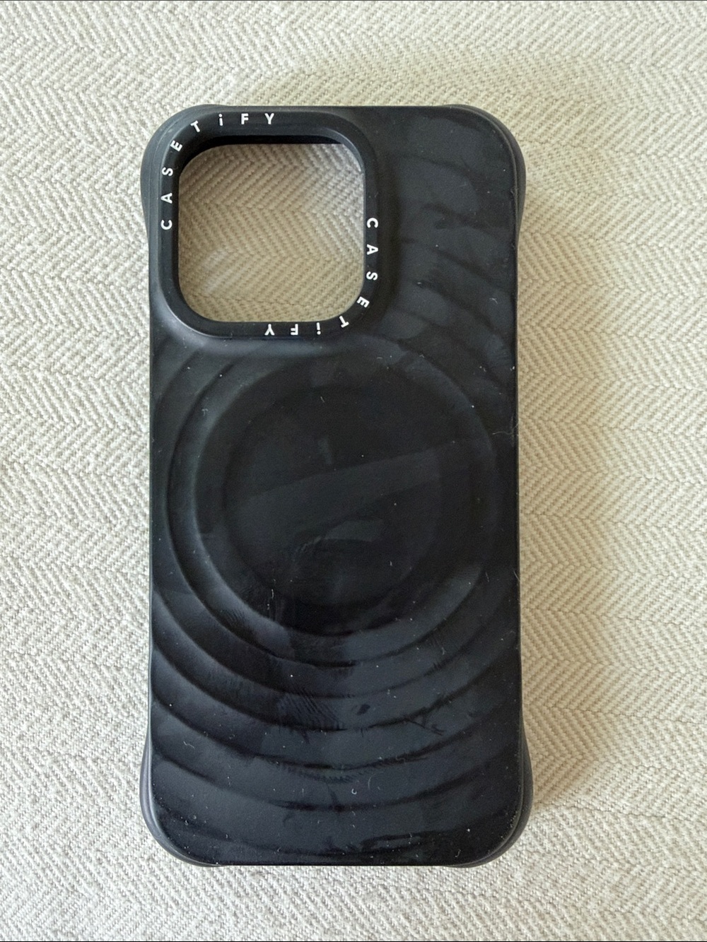 Caseify Black MagSafe iPhone Case